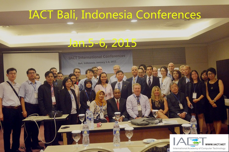 January 5-6 , 2015, Bali, Indonesia